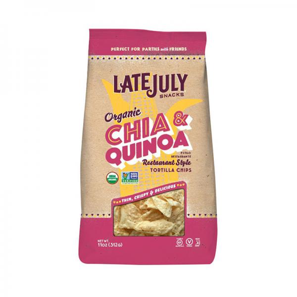 Late July Organic Chia & Quinoa Tortilla Chips - 11oz