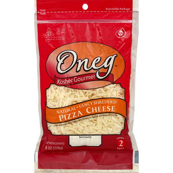 Oneg - Shredded Pizza Cheese 8.00 oz