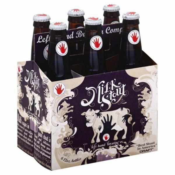 Left Hand Milk Stout,6 Pack, 12 Fl Oz