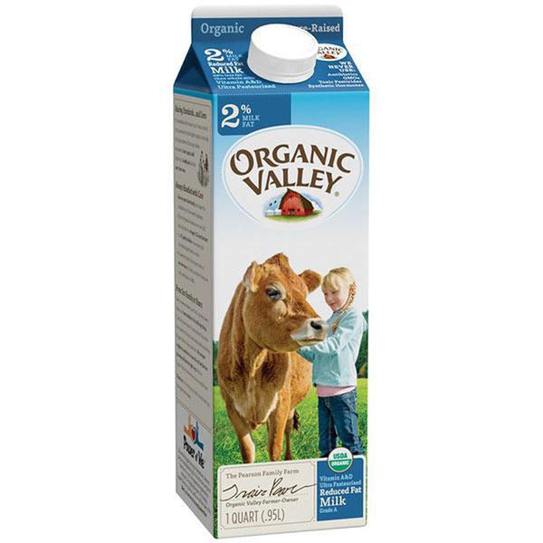 Organic Valley - 2% Reduced Fat Milk 32.00 fl oz