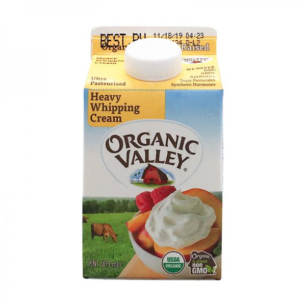 Organic Valley Heavy Whipping Cream, 1 Pint