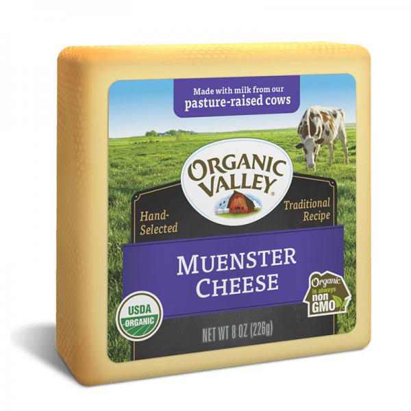Organic Valley - Organic Muenster Cheese 8.00 oz