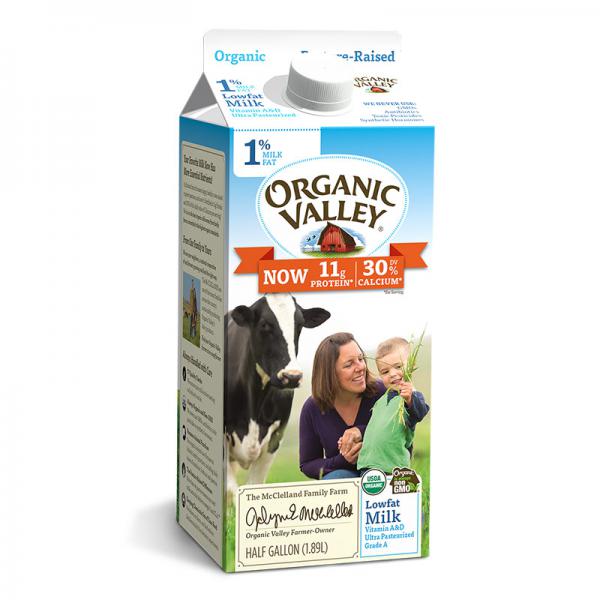 Organic Valley - Milk - Organic Lowfat 64.00 fl oz