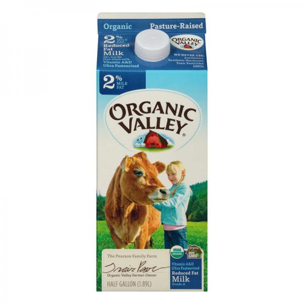 Organic Valley - Milk - Organic Reduced Fat 64.00 fl oz