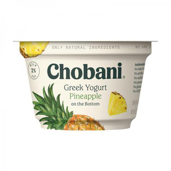 Chobani Pineapple on the Bottom Low Fat Greek Yogurt - 5.3oz