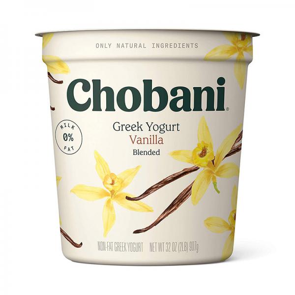 Chobani Vanilla Blended Nonfat Greek Yogurt - 32oz