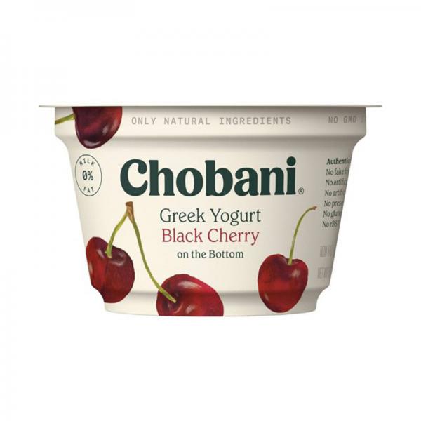 Chobani Black Cherry on the Bottom Nonfat Greek Yogurt - 5.3oz