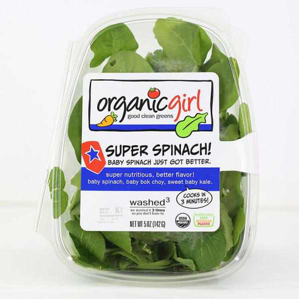 Organic Girl Super Spinach! Baby Spinach - 5oz