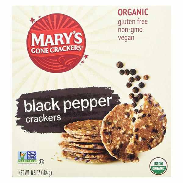 Mary's Gone Cracker, Black Pepper, Gluten Free