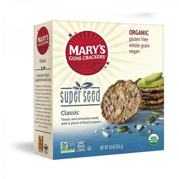 Mary's Gone Crackers Super Seed Organic Crackers - 5.5oz