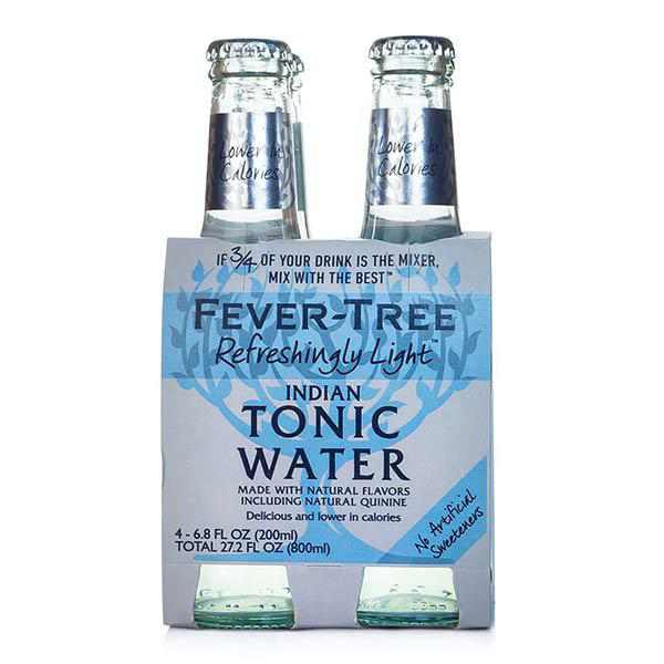 Fever-Tree Refreshingly Light Indian Tonic Water 4 pack, 6.8 fl oz bottles