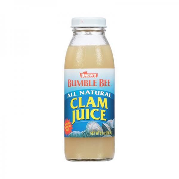 Bumble Bee Snow's Clam Juice, 8oz Bottle