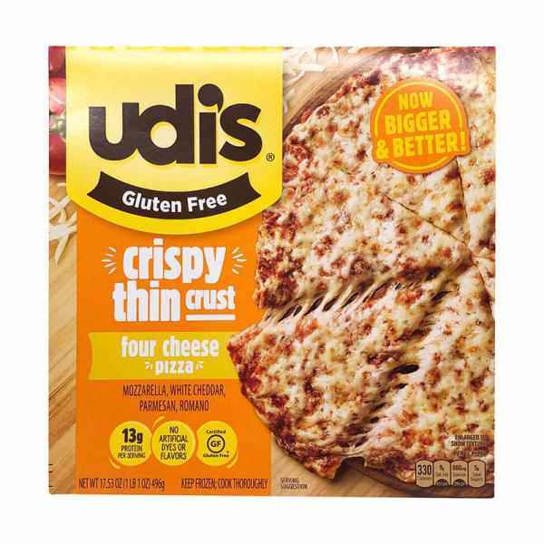 Udi's Four Cheese Pizza, 17.53 oz, 3 Count